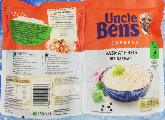 Riz Basmati Express - Uncle Ben's - 250 g e