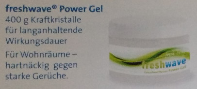 Geruchsentferner freshwave® Power Gel 400g